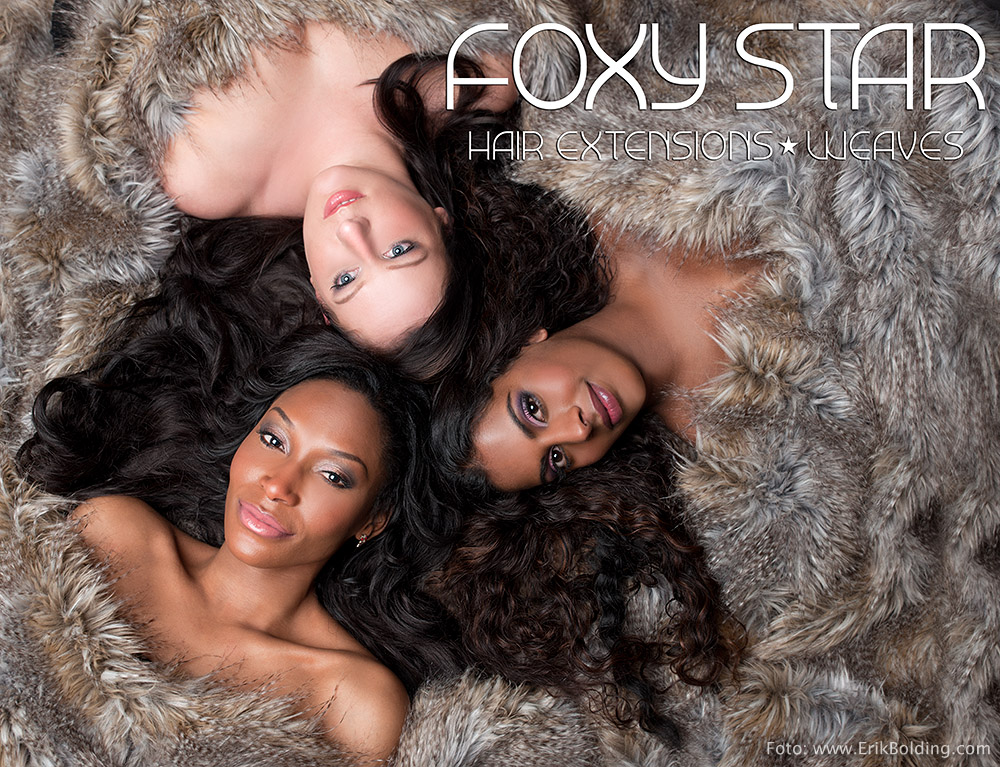 hairextensions foxystar fotoshoot modelfoto