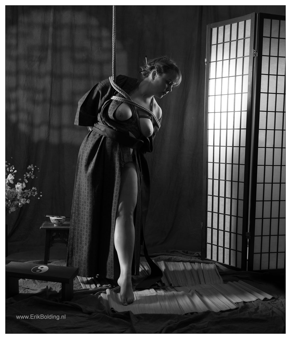 Shibari fotoshoot
