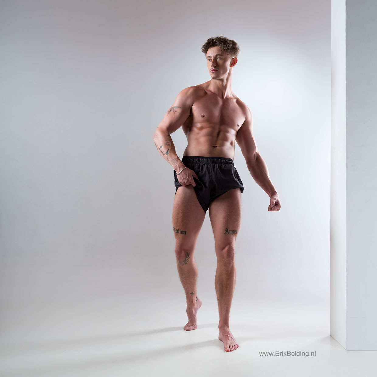 bodybuilding en gymfoto's