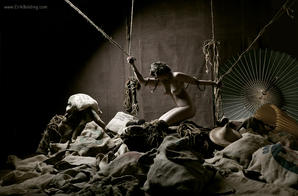 artistiek naakt door Erik Bolding fotoshoot BDSM